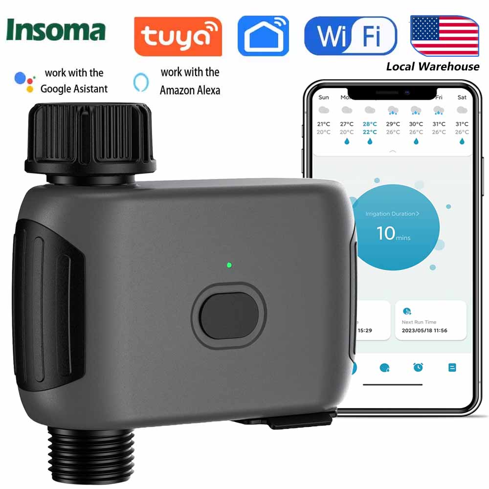Smart Garden Hose Timer - Timer per irrigazione automatica INSOMA, timer