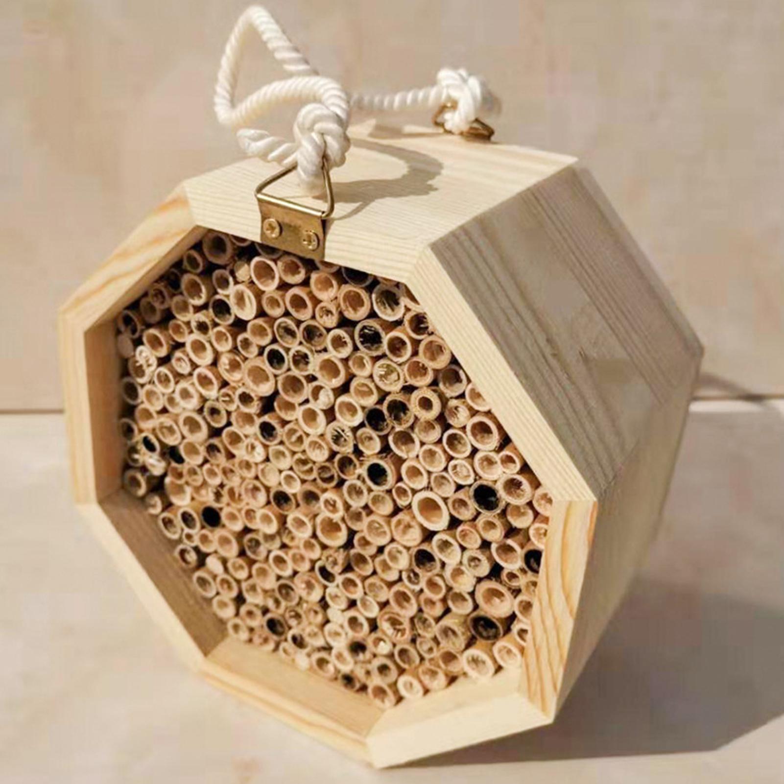 Insect Hotel Wood - Casetta in legno per insetti, alveare