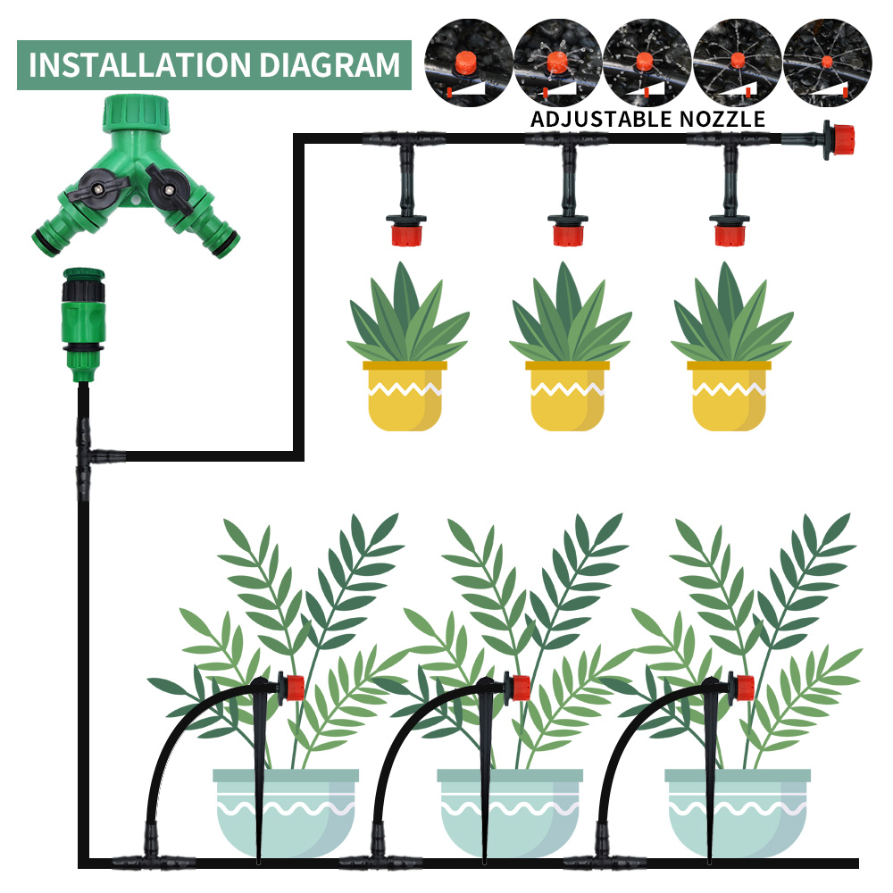 Serra 15M-30M sistema di irrig - Smart Garden Hose Timer recensione e prezzo