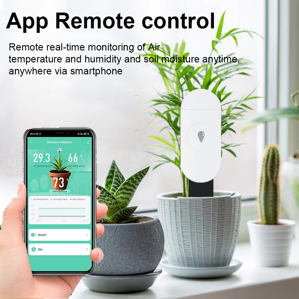 Tuya Zigbee Rilevatore di umid - Smart Soil Sensor recensione e prezzo