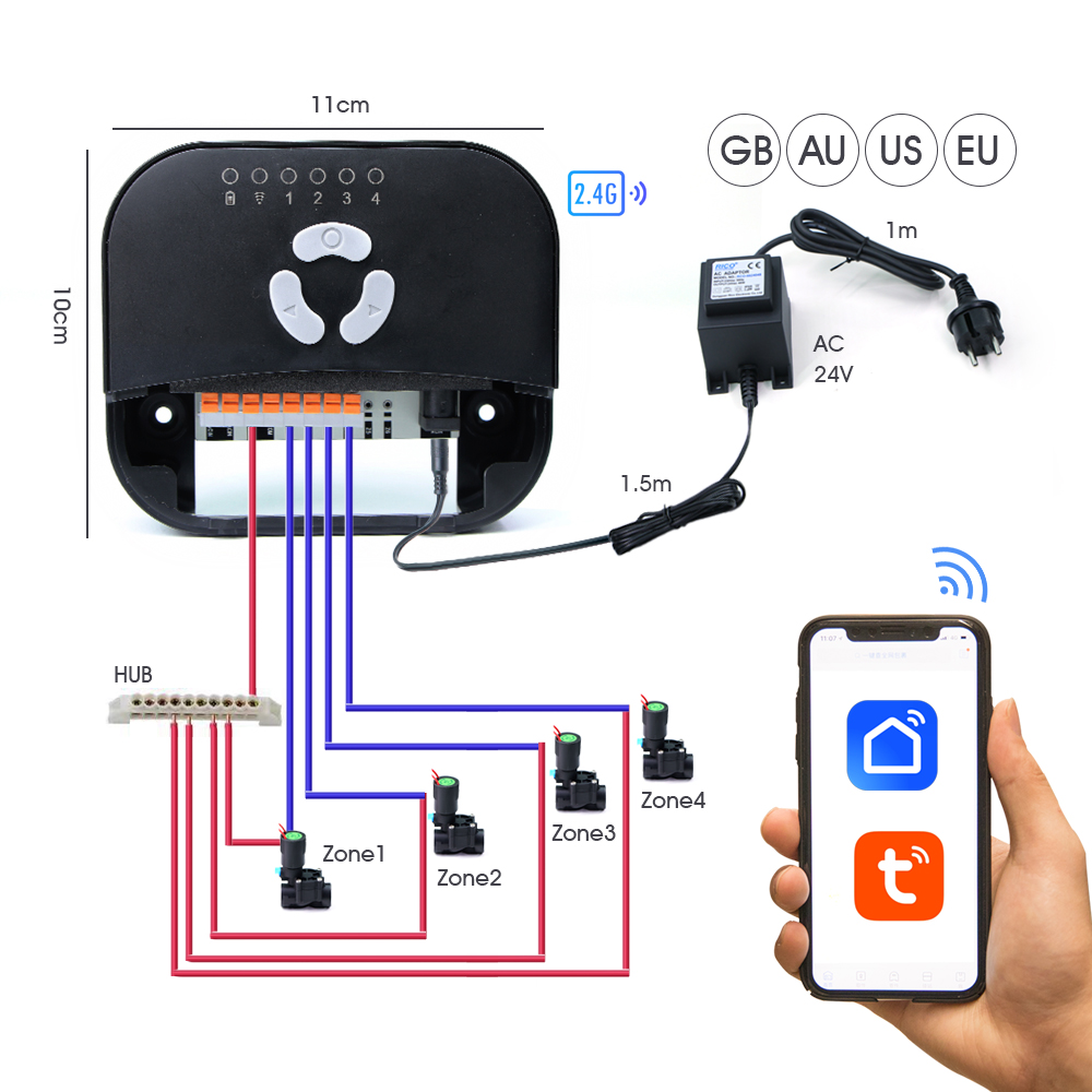 Tubo da giardino Elettrovalvol - Smart Garden Hose Timer recensione e prezzo